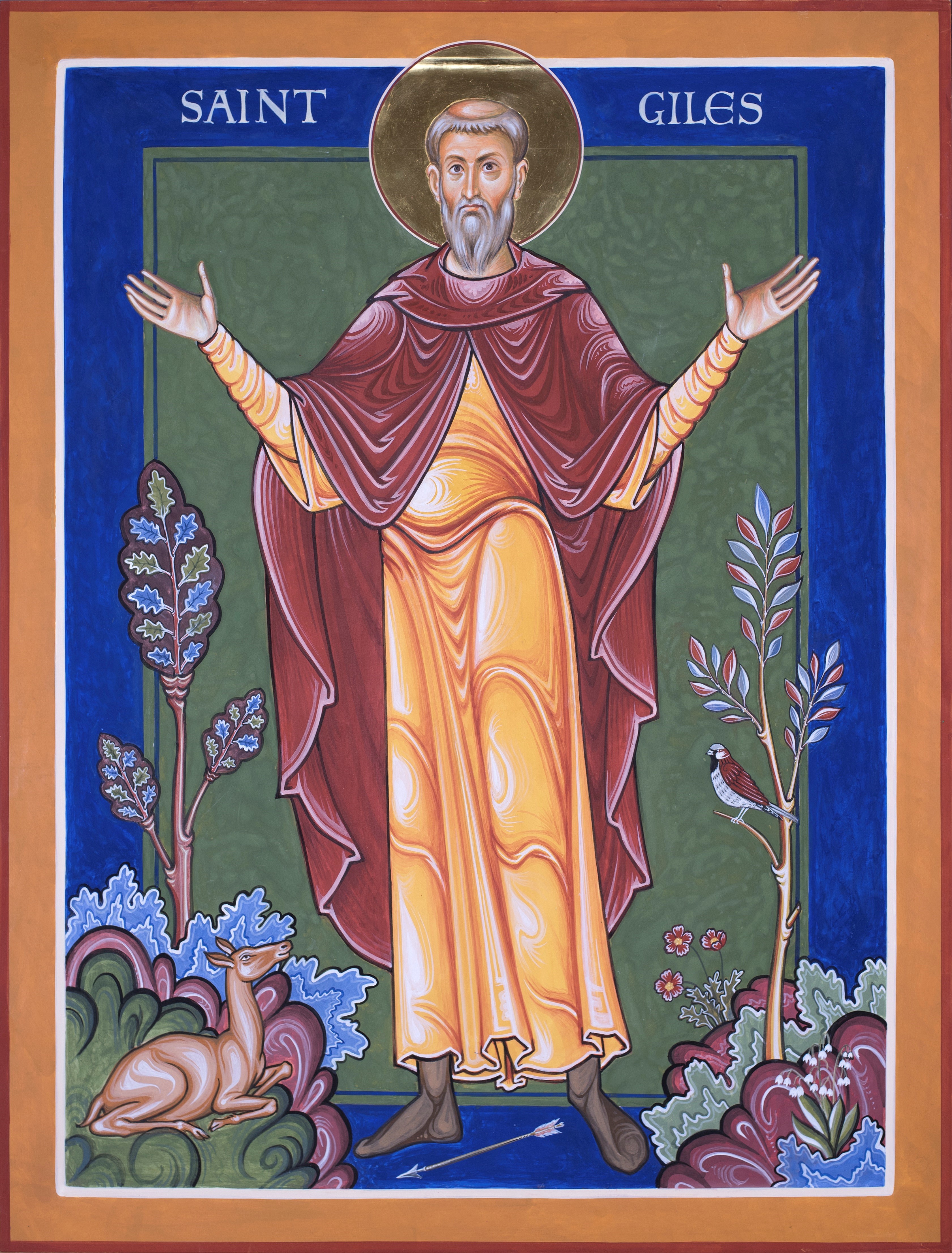 Icon of Saint Giles.